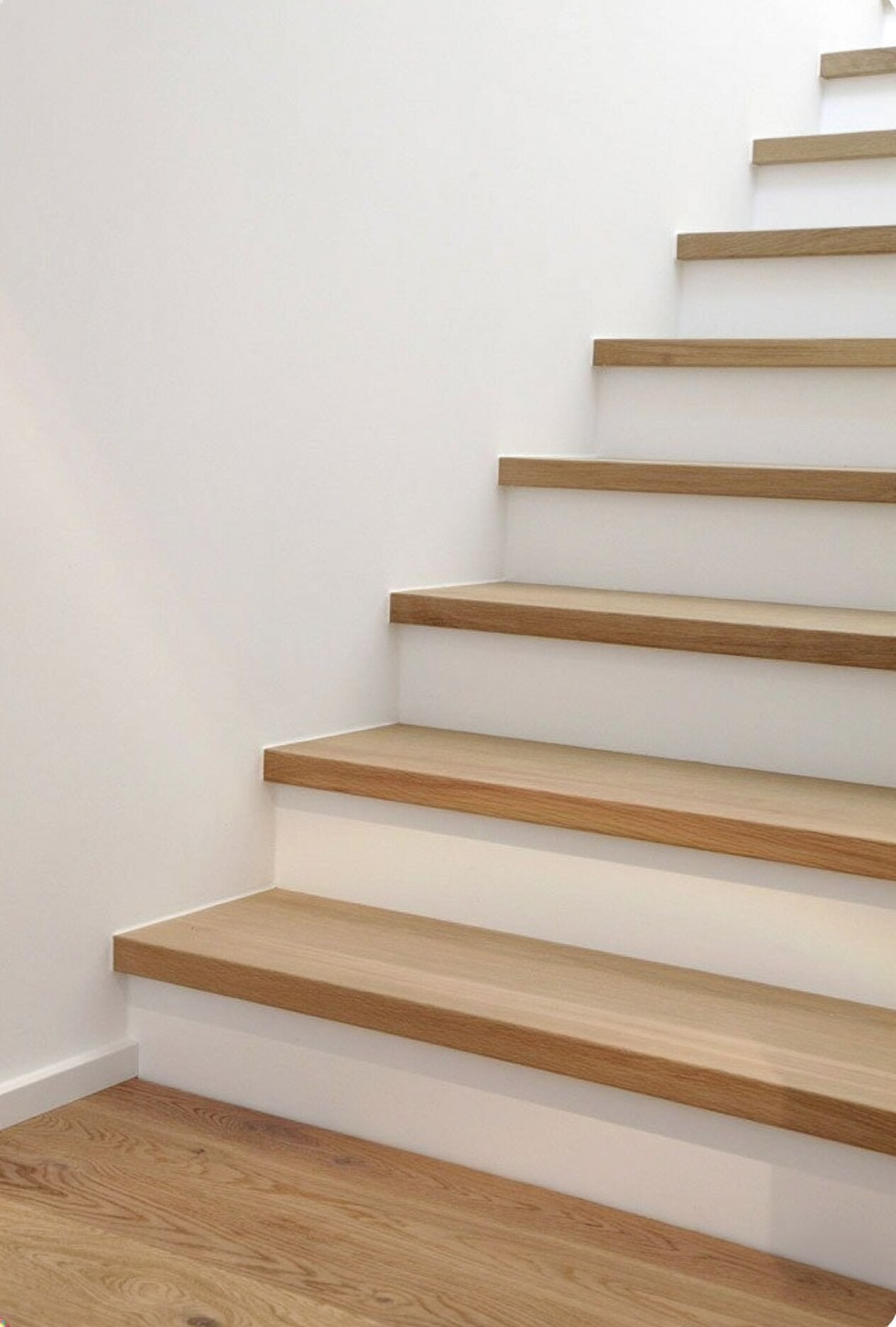 Oak stair treads
